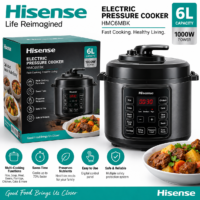 Hisense Electric Pressure Cooker – Black