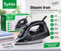 Synix Electric Iron Box – Powerful & Easy Glide Iron