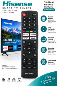 Hisense Smart TV Remote