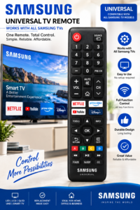 Samsung Normal Universal Remote – Battery Operated