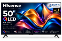 Hisense 50" QLED 4K UHD Smart TV