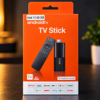 Android TV Stick 4K Ultra HD - Smart TV Box S with Bluetooth Voice Remote
